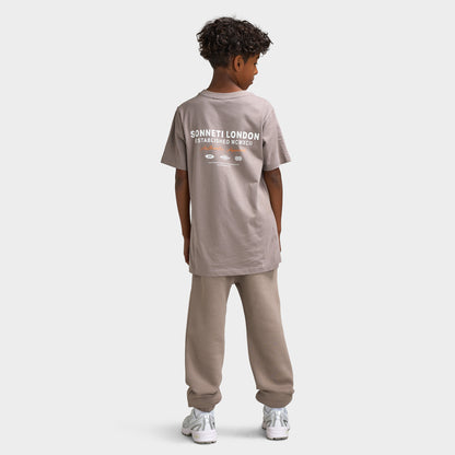 Sonneti Juniors' Staple T-Shirt / Driftwood