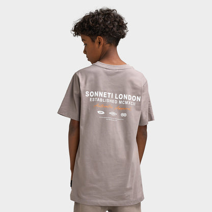 Sonneti Juniors' Staple T-Shirt / Driftwood