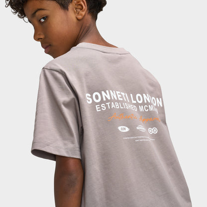 Sonneti Juniors' Staple T-Shirt / Driftwood