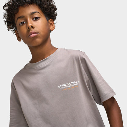 Sonneti Juniors' Staple T-Shirt / Driftwood