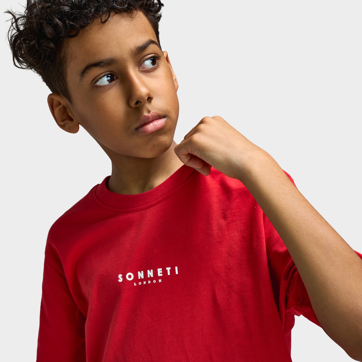 Sonneti Junior T-shirt pour garçons London / Rouge