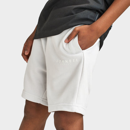 Sonneti Junior Boys' London Shorts Nimbus Cloud / Platinum