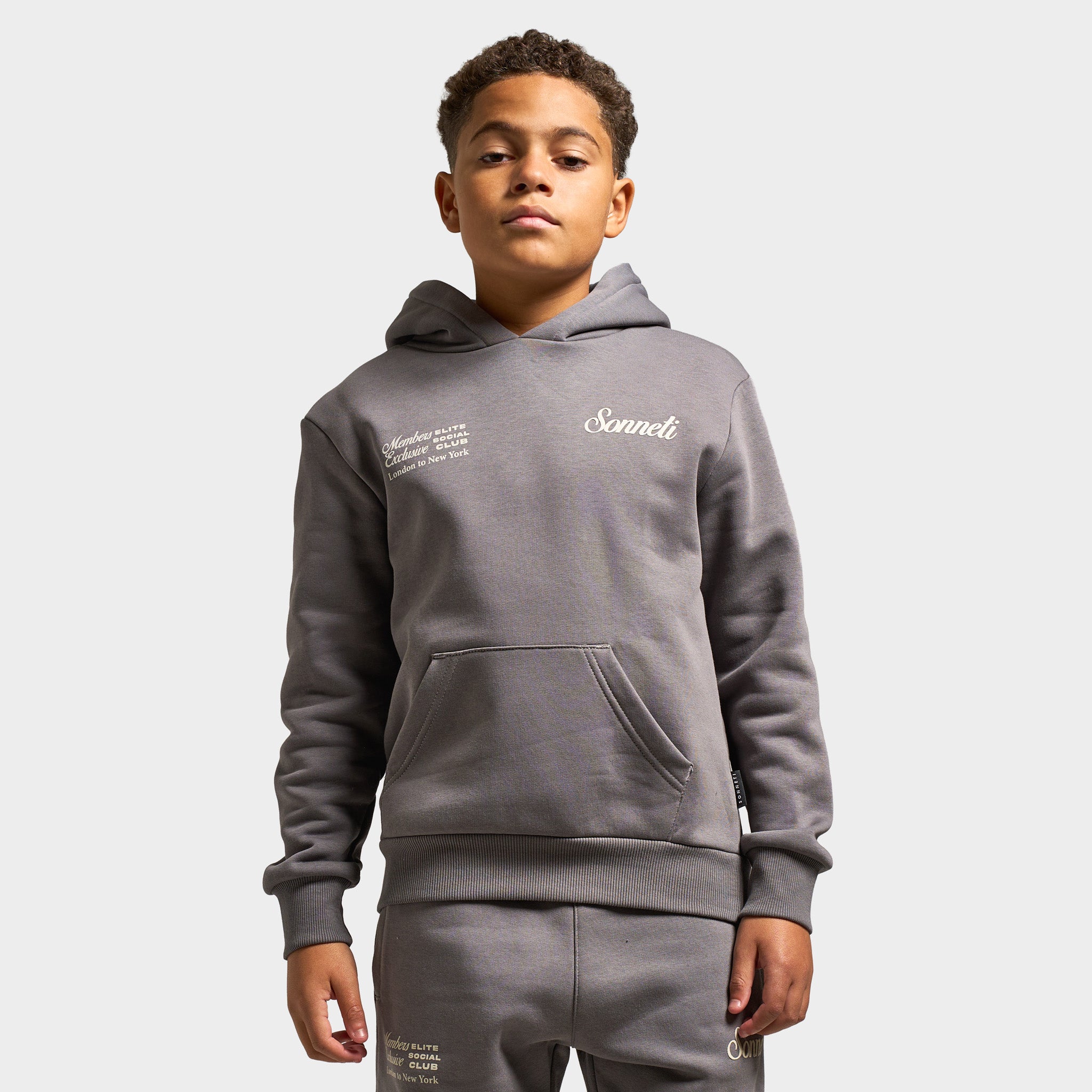 Sonneti Juniors' Club Fleece Pullover Hoodie / Castlerock – JD Sports