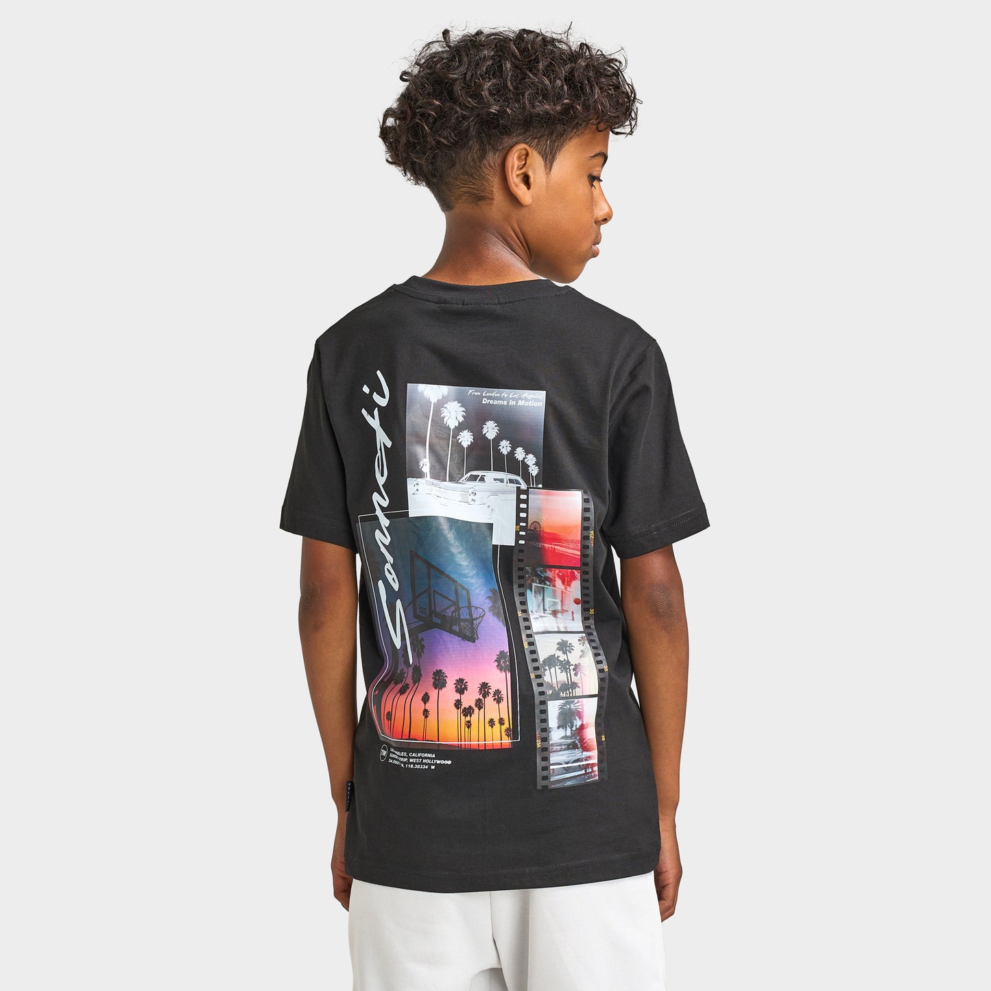 Sonneti Junior Boys' Photo T-Shirt / True Black