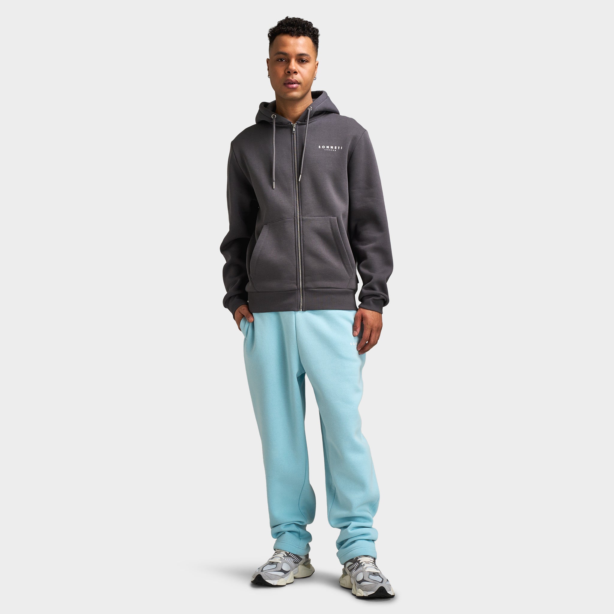 Sonneti London Full-Zip Hoodie / Asphalt – JD Sports
