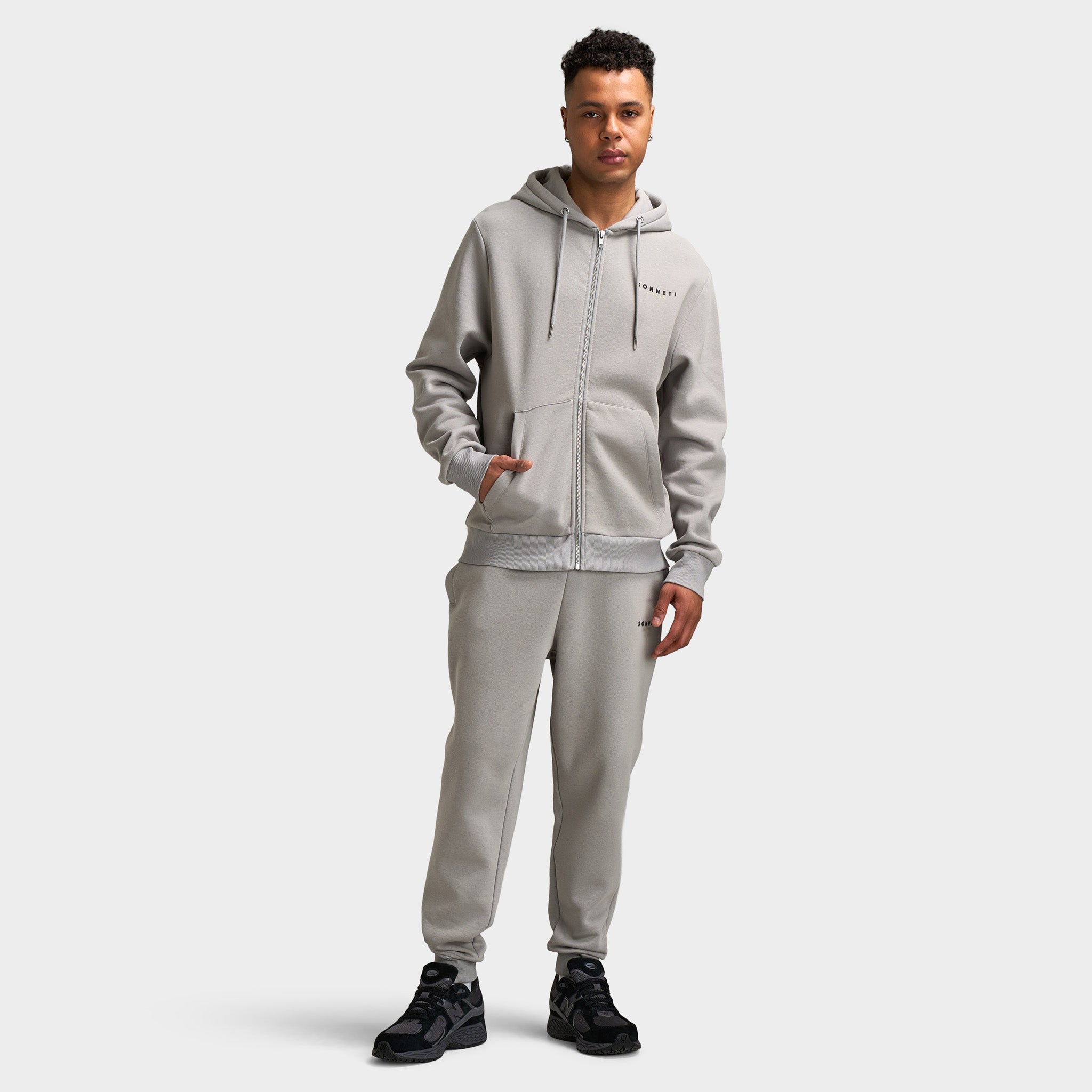 Sonneti London Full-Zip Hoodie / Formal Grey – JD Sports