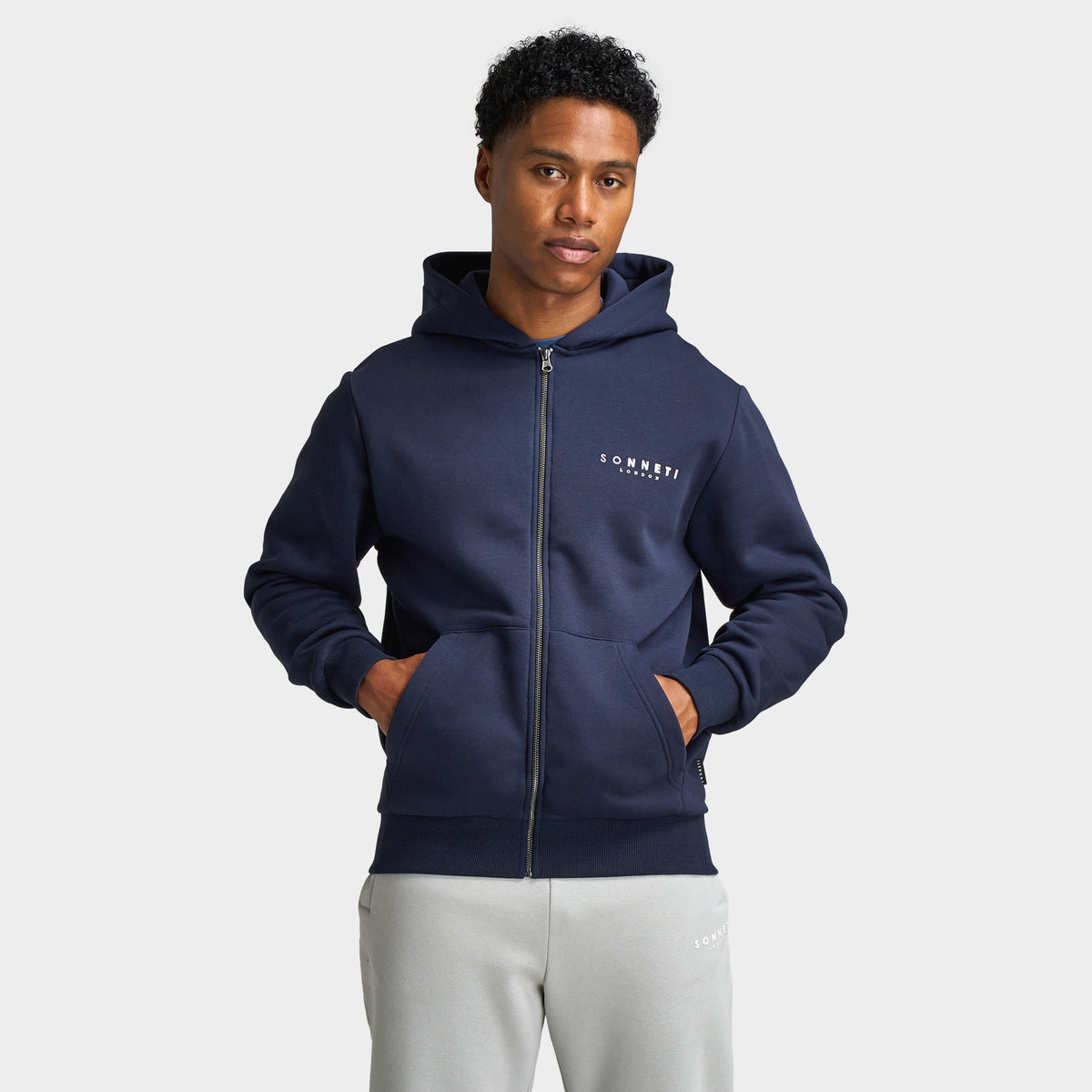 Sonneti Hare Full Zip Hoodie Blue – JD Sports