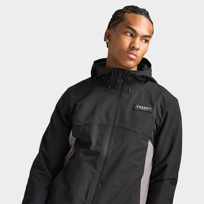 Sonneti Calvin Lightweight Jacket Black / Castlerock