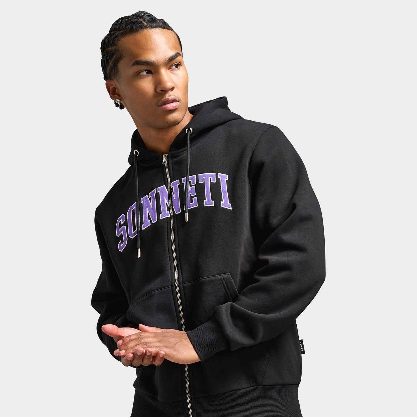 Sonneti Kilo FZ Hoodie / Black