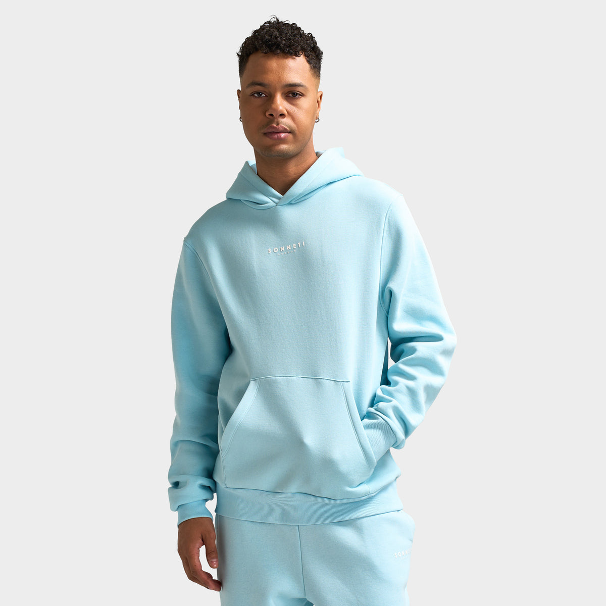 Sonneti London Chandail à capuchon 2.0 / Bleu frais