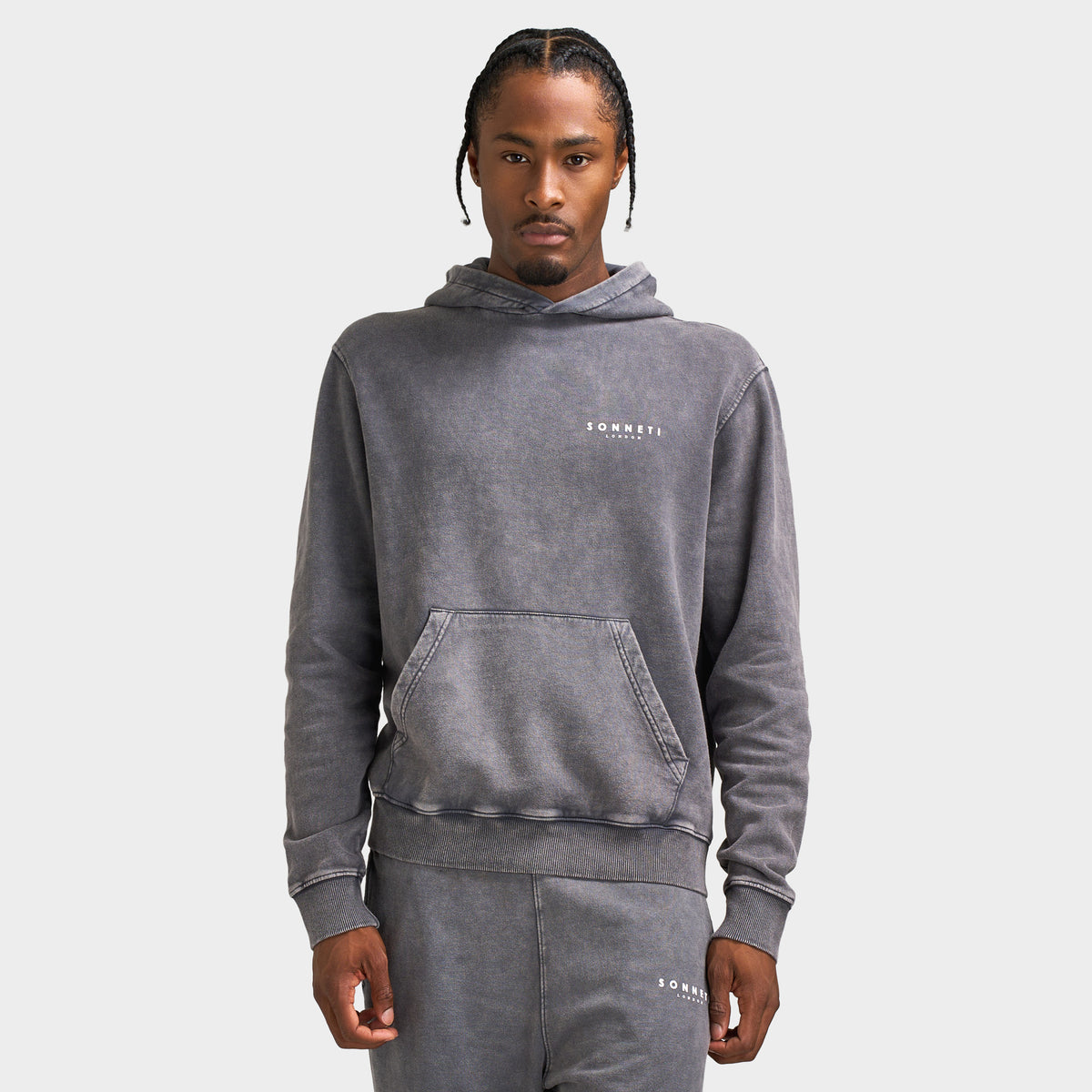 Sonneti London Hoodie 2.0 / Gray Flannel