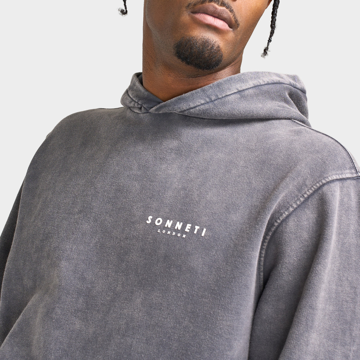 Sonneti London Hoodie 2.0 / Gray Flannel