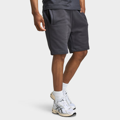 Fred Perry Stacked FLP Sweat Short / Anchor Grey