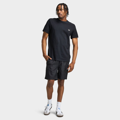 Fred Perry Badge Patch Pocket Swimshort / Black