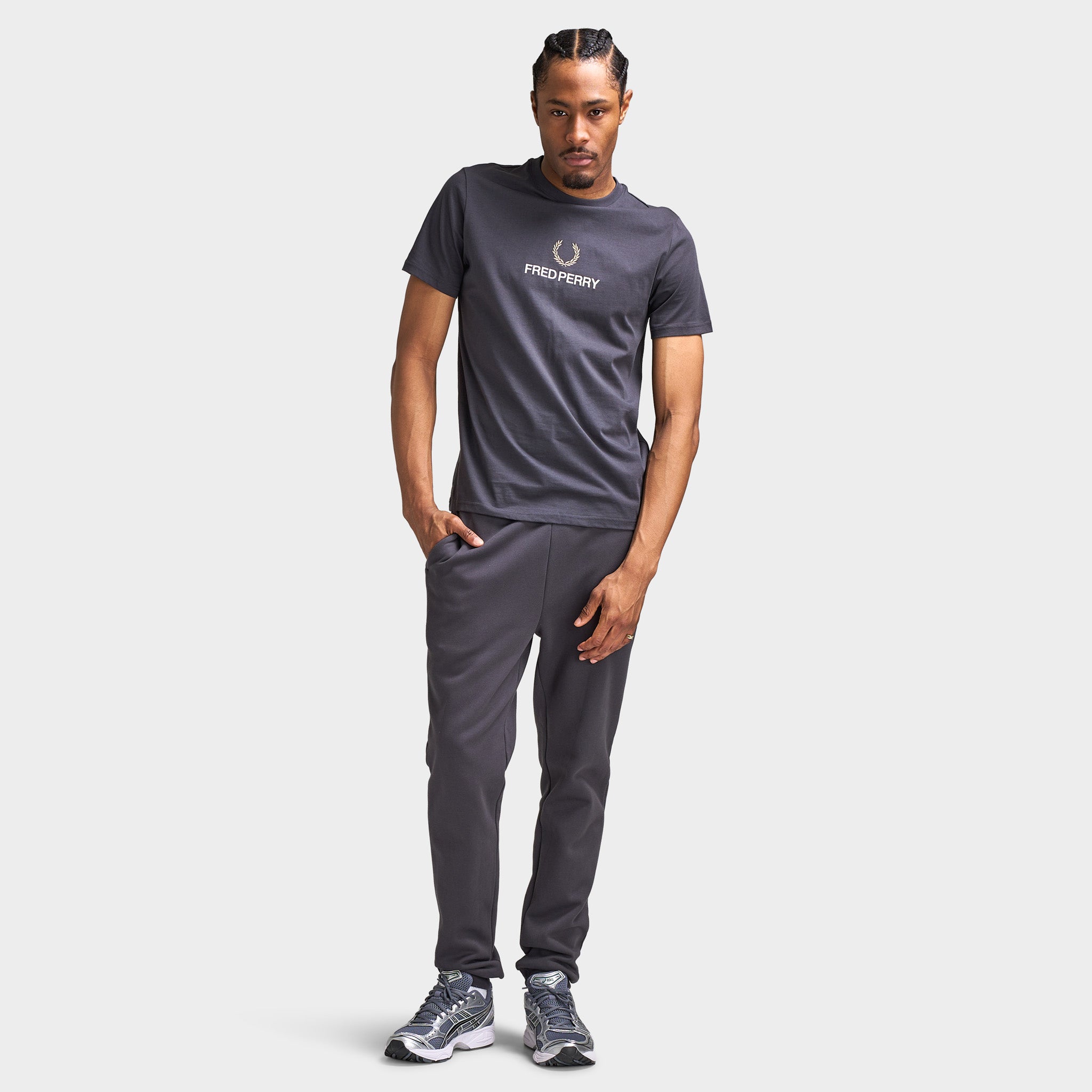Fred Perry FLP Track Pant / Anchor Grey – JD Sports