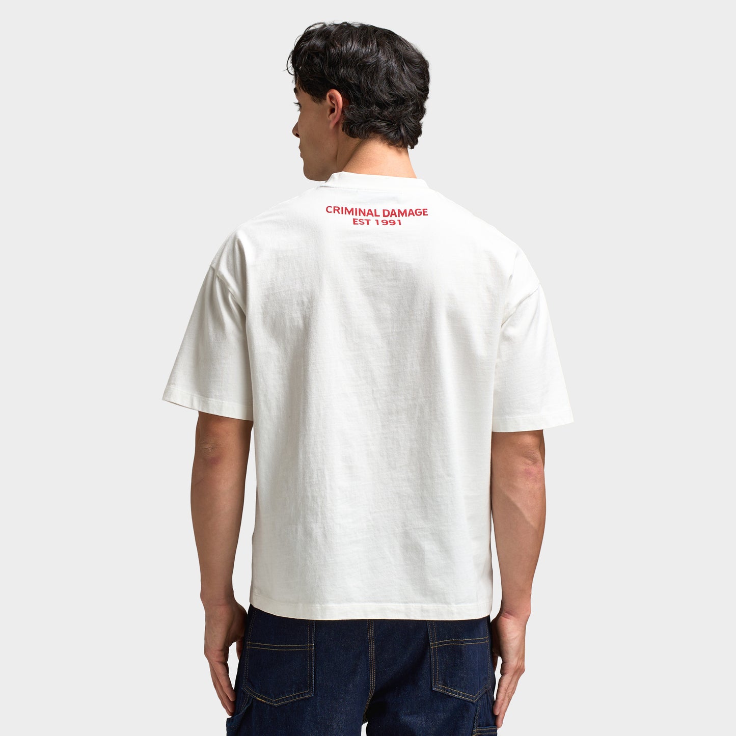 Criminal Damage Samurai t-shirt / Off White
