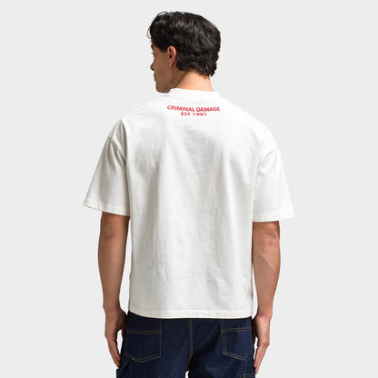 Criminal Damage Samurai t-shirt / Off White
