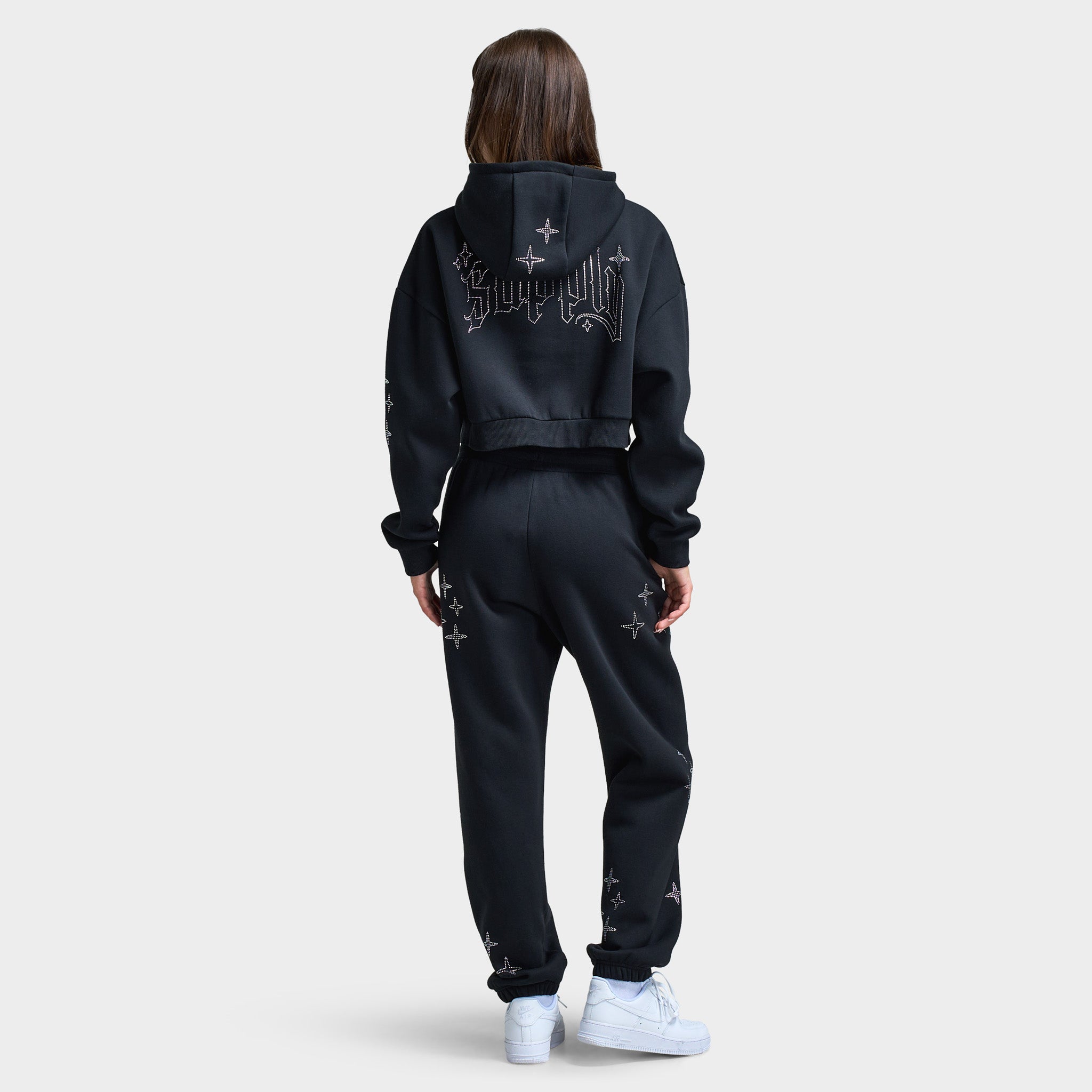 Supply & Demand Women's Kella Cropped Fullzip Hoodie / Black – JD