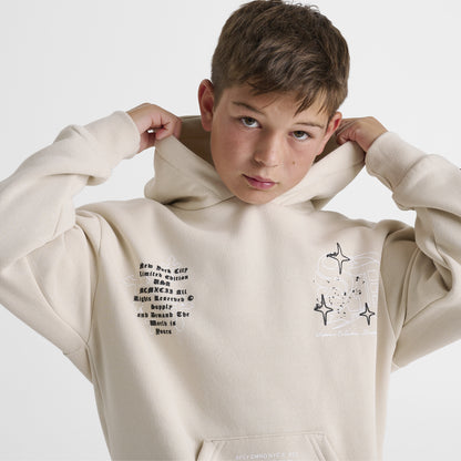 Supply & Demand Juniors' Vito Pullover Hoodie / Ancient Scroll