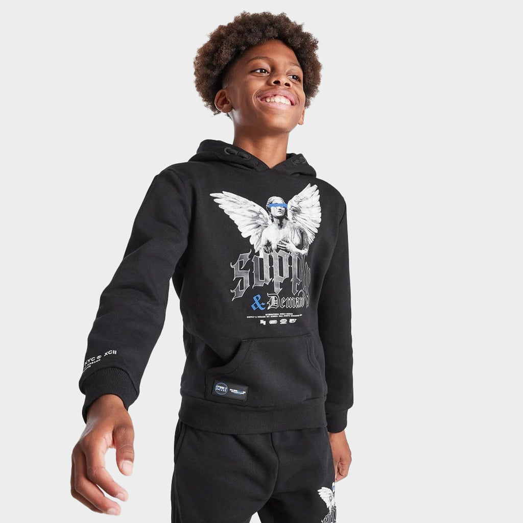 Supply & Demand Junior Boys Argon Hoodie / Black