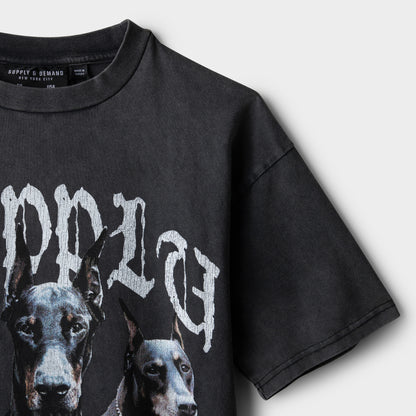 Supply & Demand Junior Boys' Brooker Tee Washed Black