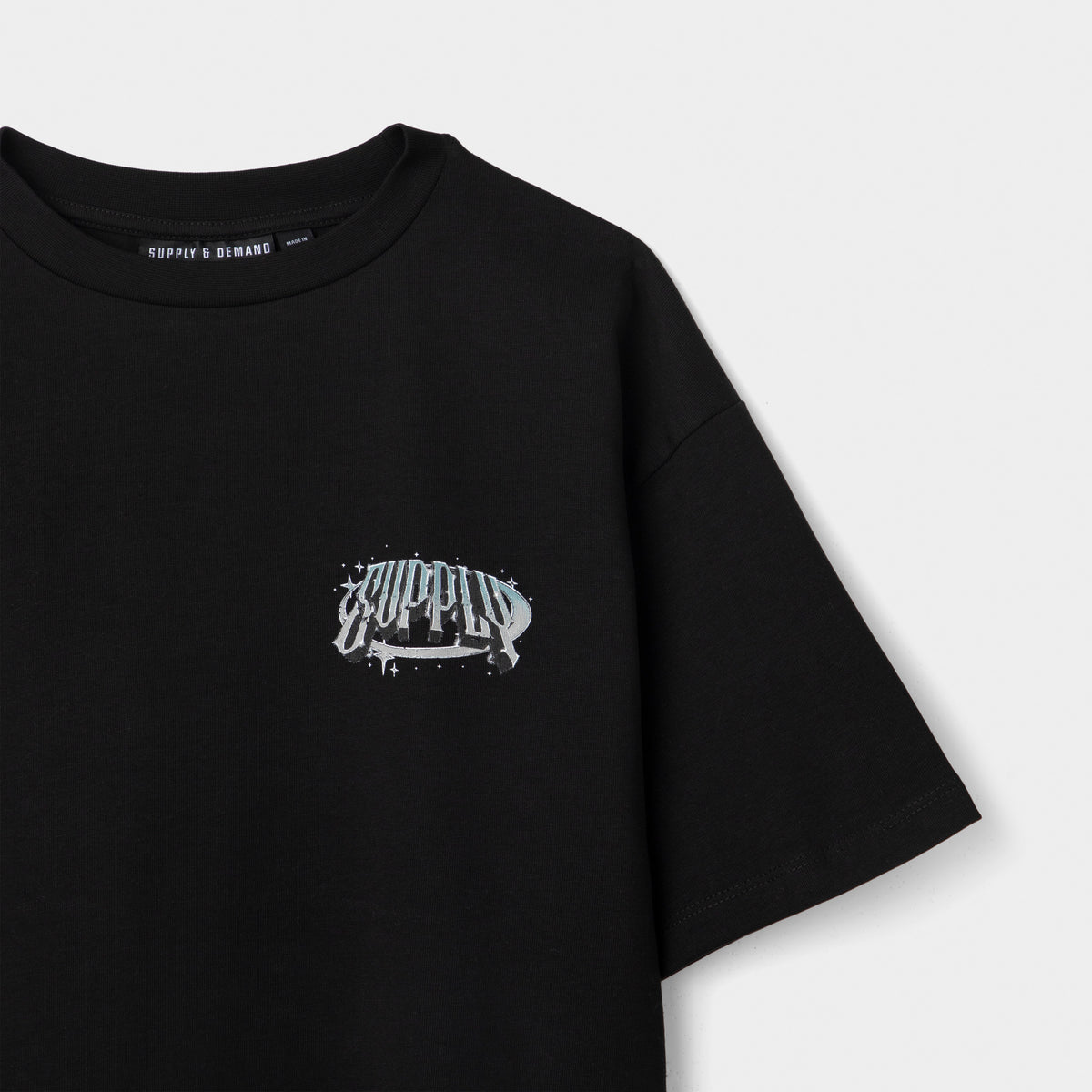 Supply & Demand T-shirt Chrome Star pour enfants / Noir