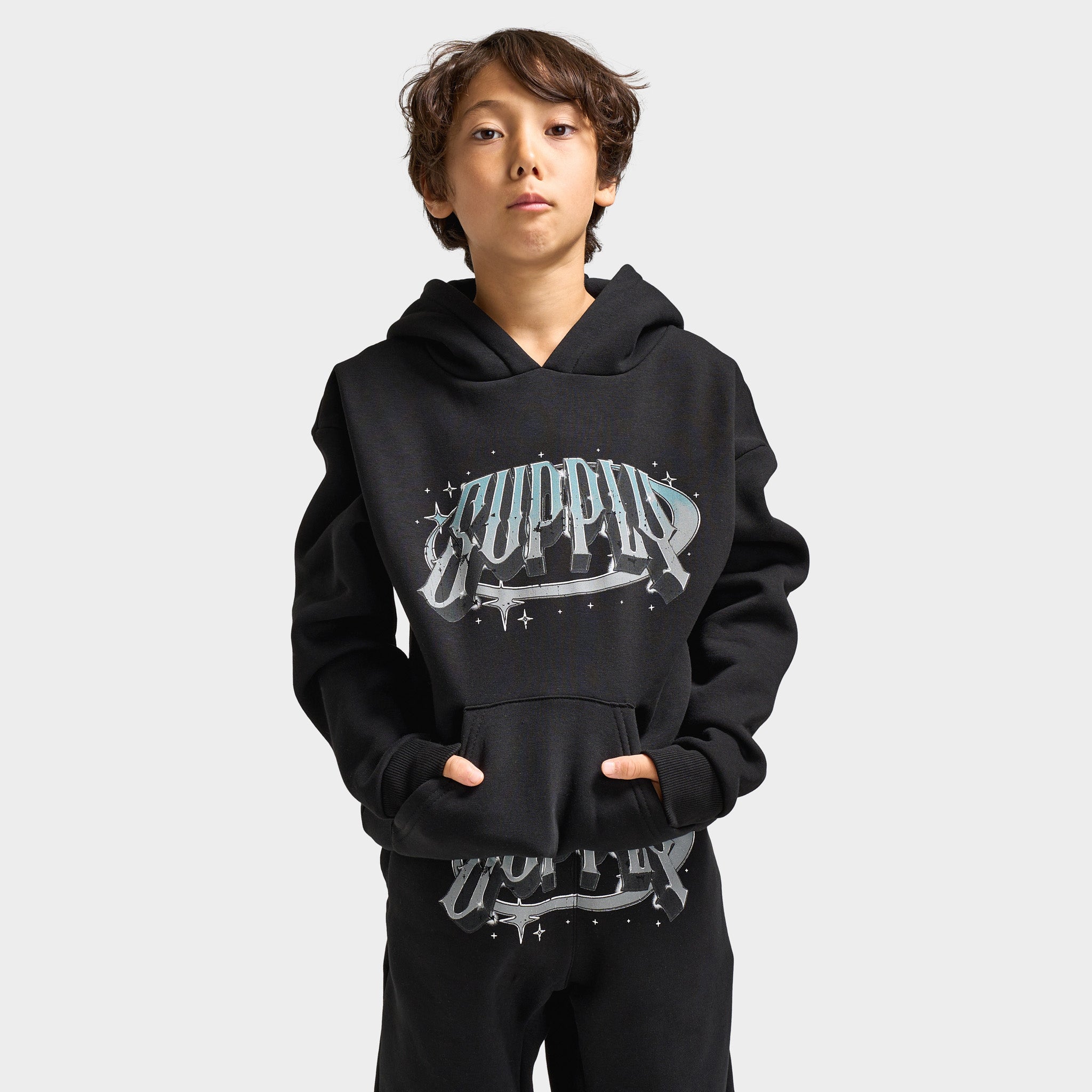 Supply & Demand Juniors' Chrome Star Hoodie / Black – JD Sports