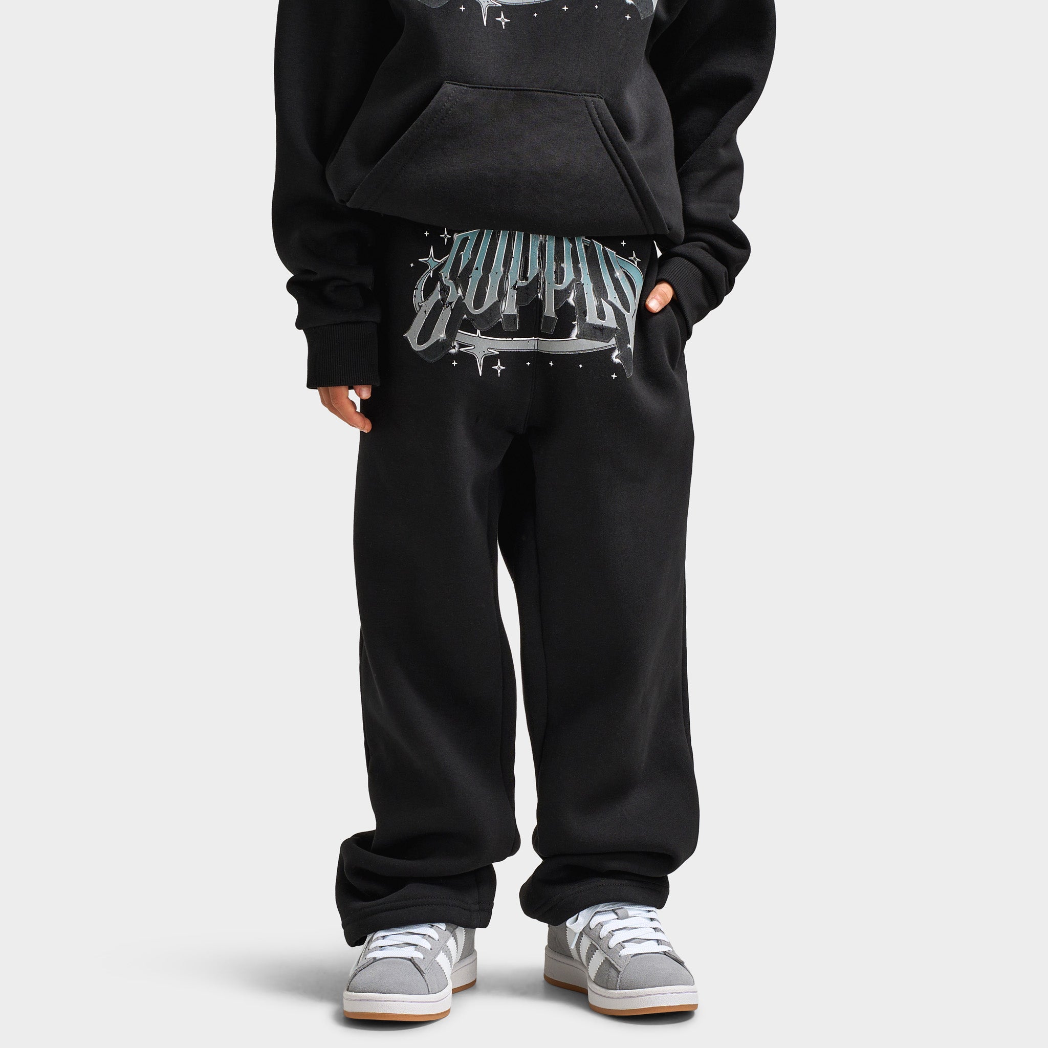 SUEDE LIKE STADIUM JAMPER　PANTS/34サイズ adidas Stadium 3-Stripes Track Pants - Black | Free Shipping with