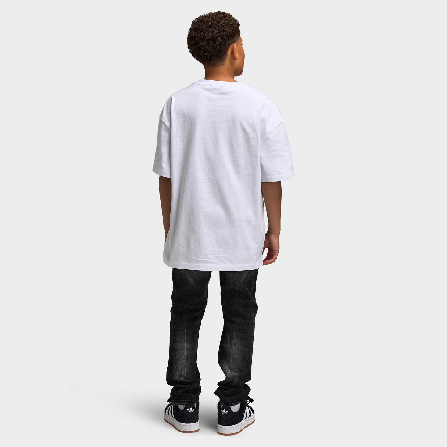 Supply & Demand Juniors' Slate T-Shirt / Optic White
