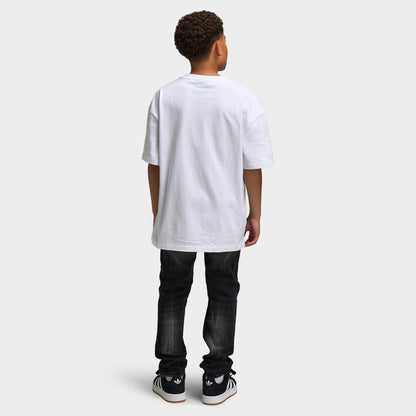 Supply & Demand Juniors' Slate T-Shirt / Optic White