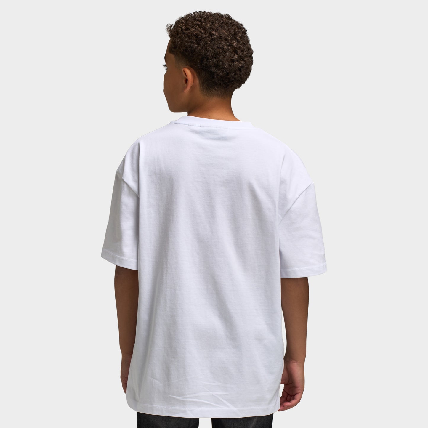 Supply & Demand Juniors' Slate T-Shirt / Optic White