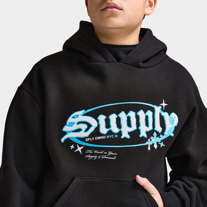 Supply & Demand Juniors' Treport Hoodie / Black