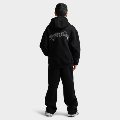 Supply & Demand Juniors' Slate Full-Zip Hoodie / Black