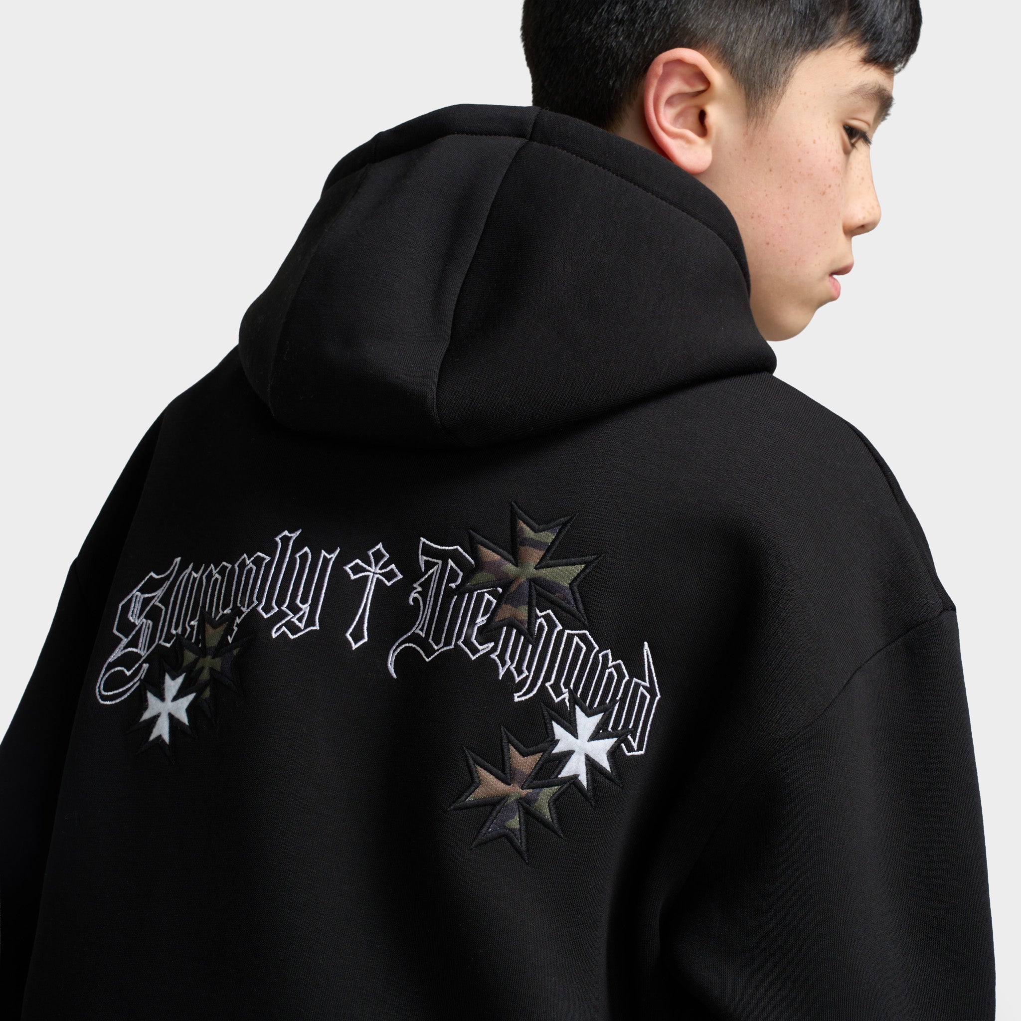 チケット Re Cut Supply Zip Hoodie Supply & Demand Tuscan Full Zip Hoodie / Black – JD Sports