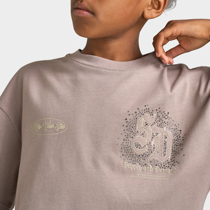 Supply & Demand Junior Garçons T-shirt Flinkley / Bois Flotté