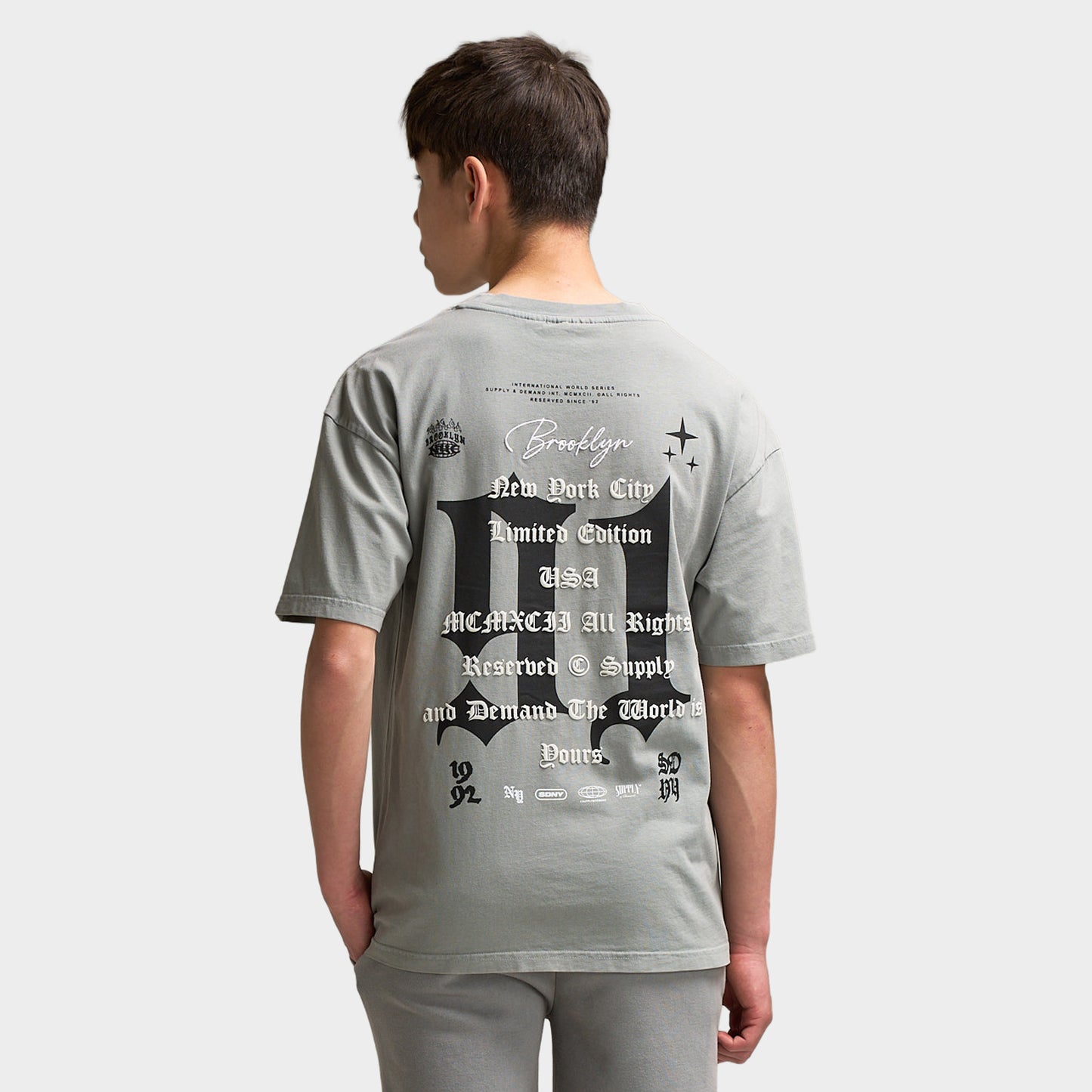 Supply & Demand T-shirt Quita Garçon Junior /  Ultimate Lavé