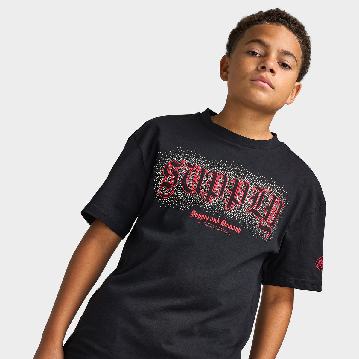 Supply & Demand Junior T-shirt Link / Noir