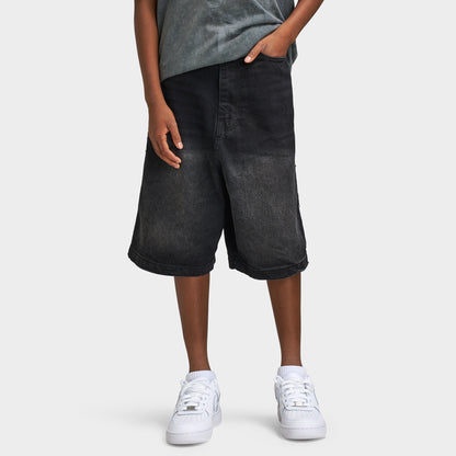 Supply & Demand Junior Boys' JAD Denim Shorts / Black