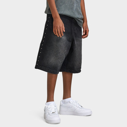 Supply & Demand Junior Boys' JAD Denim Shorts / Black