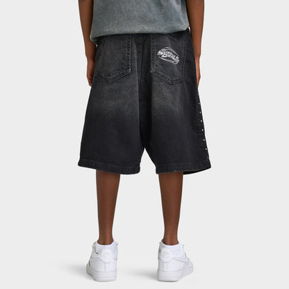Supply & Demand Junior Boys' JAD Denim Shorts / Black