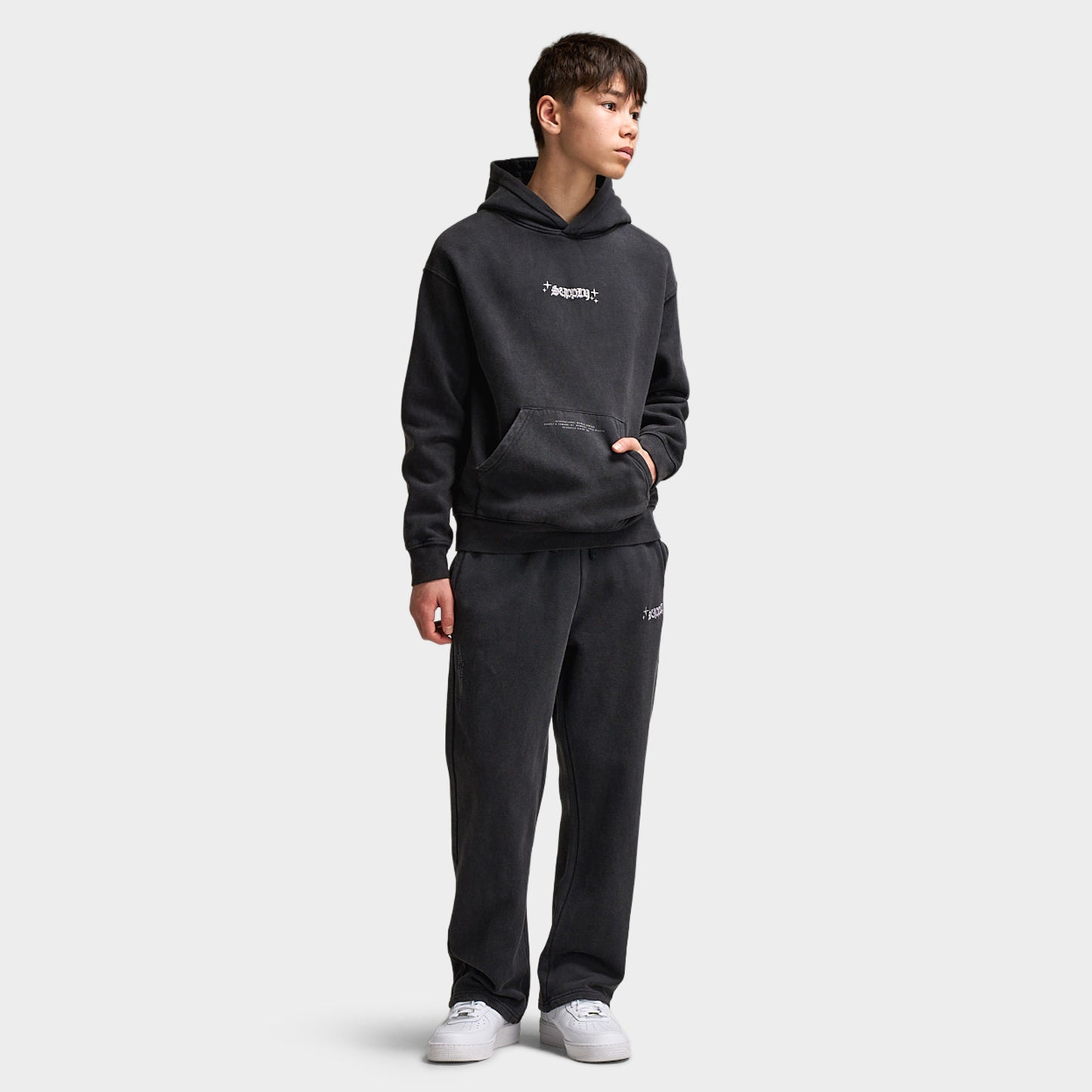 Supply & Demand Junior Garçon Pantalon Quita / Noir Délavé