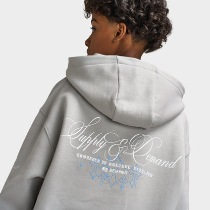 Supply & Demand Junior Chandail à Capuchon Craze / Gris 