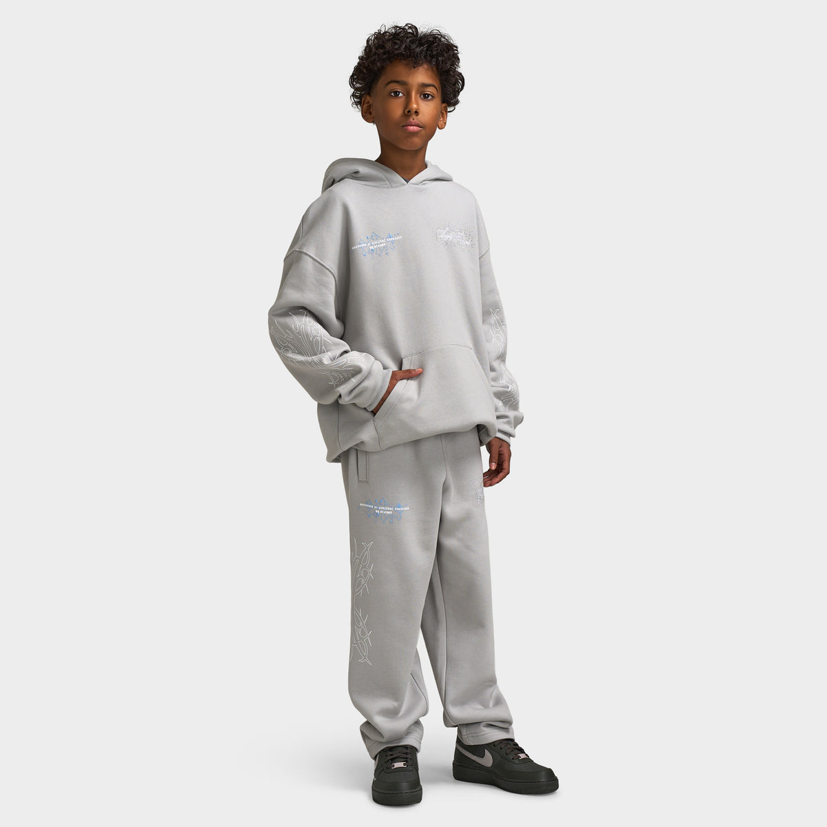 Supply & Demand Junior Pantalon Jogger en Molleton Craze / Gris