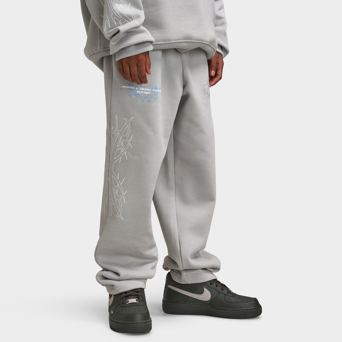 Supply & Demand Junior Pantalon Jogger en Molleton Craze / Gris
