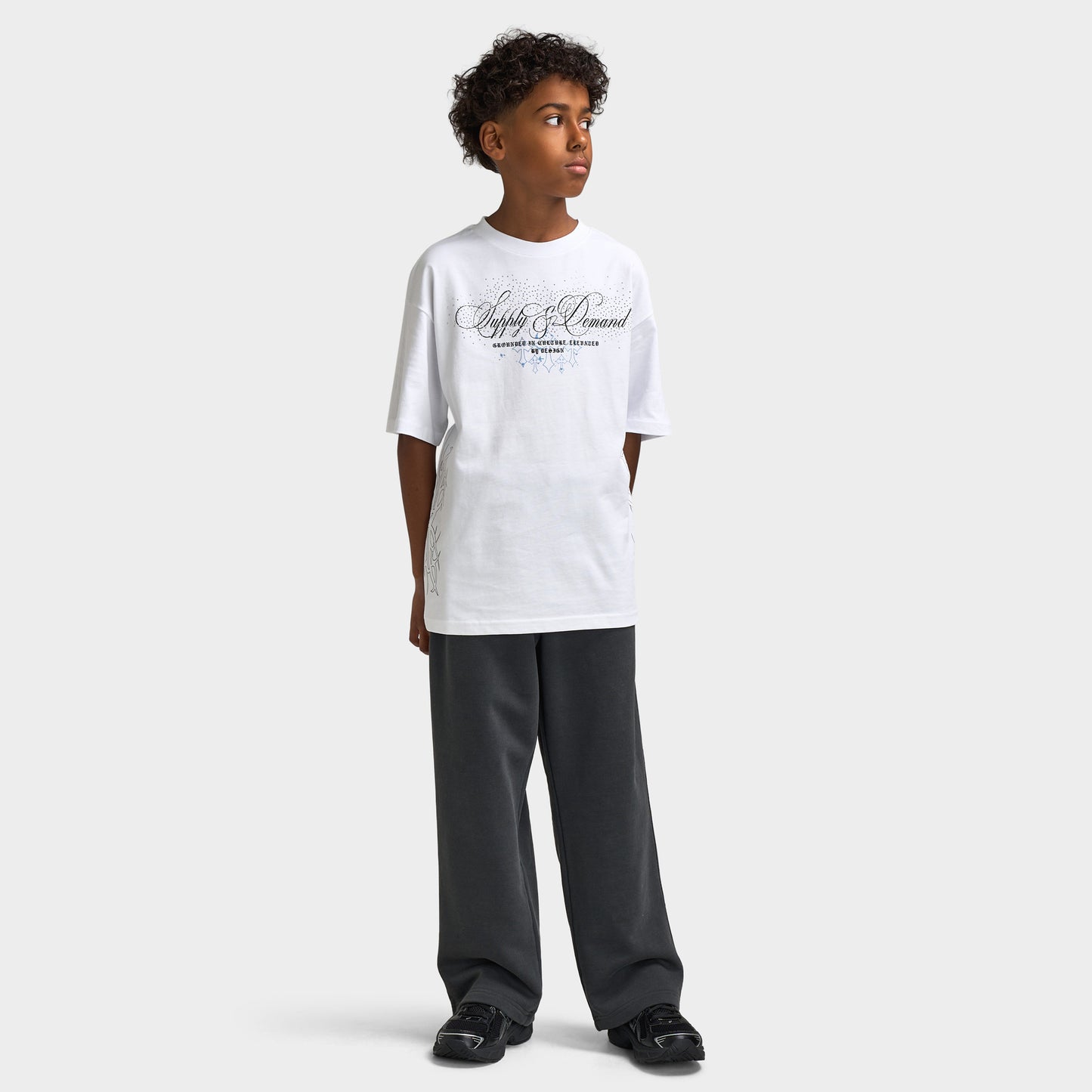 Supply & Demand Junior Craze T-shirt / Blanc