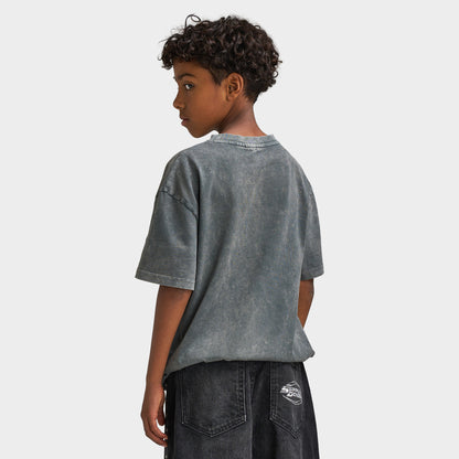 Supply & Demand Junior T-shirt Dagga / Iron Gate délavé