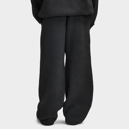 Supply & Demand Juniors' Rustic Knit Pants / Black