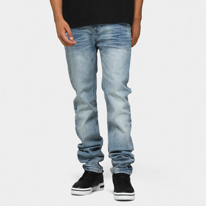 Supply & Demand Birch Stack Jeans / Denim Blue