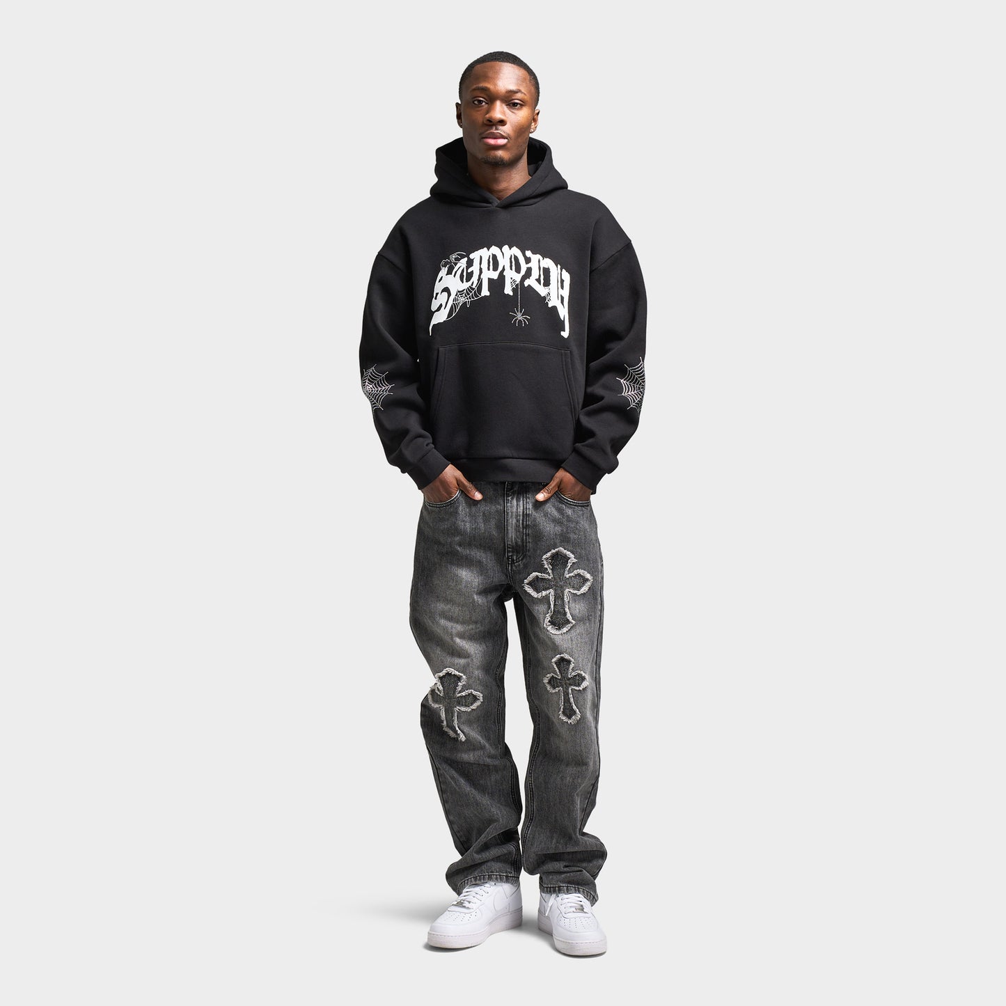 Supply & Demand Crawler Pullover Hoodie / Black