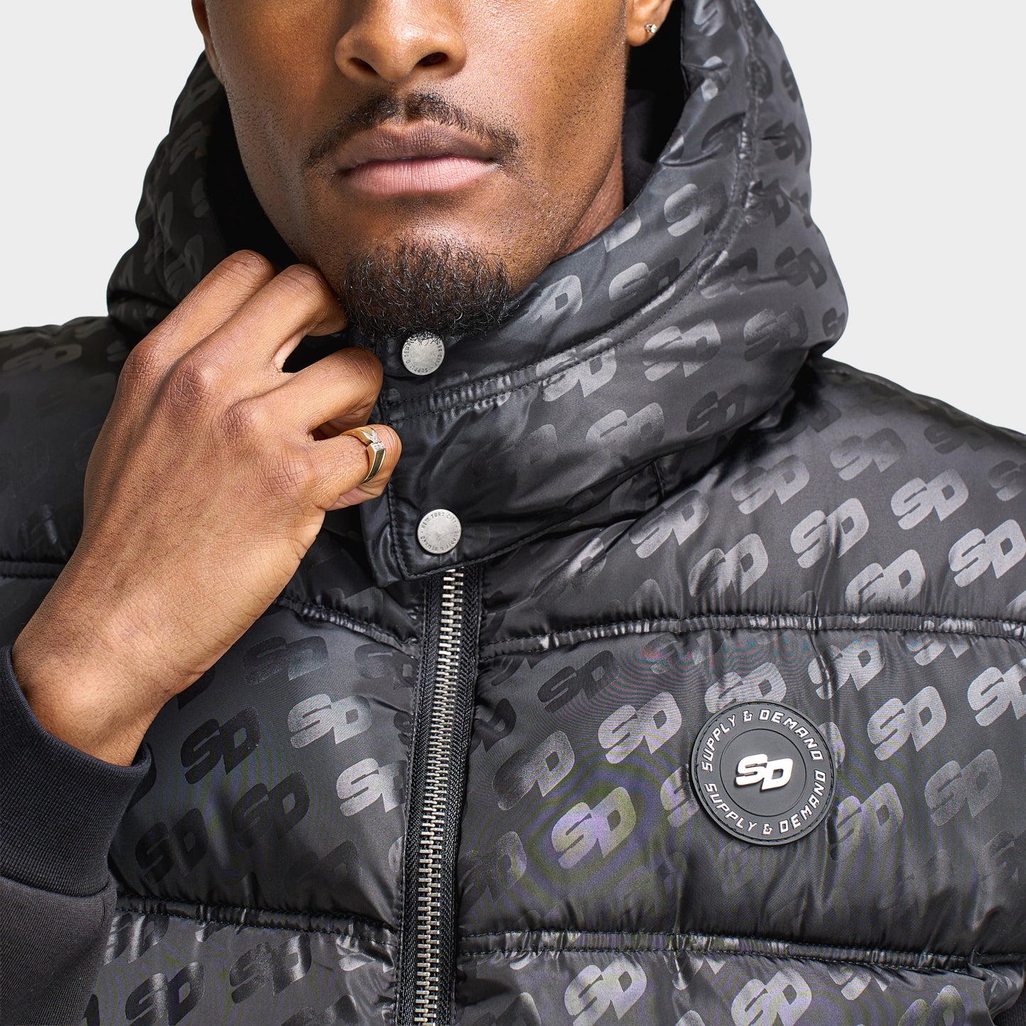 Supply & Demand Debut Gilet / Black
